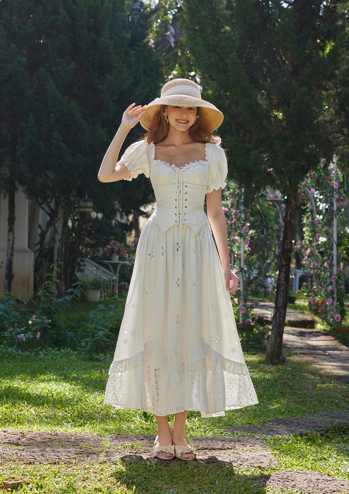 "I Flipped" Corset Dress - Image 9