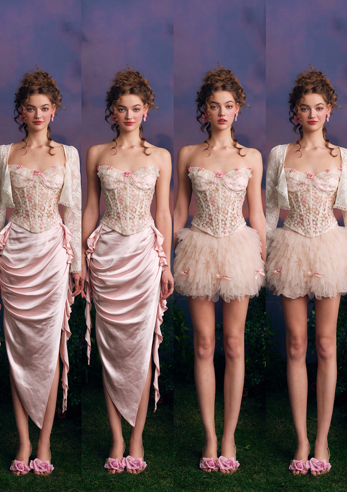 "Star Floral Loli" Corset - Image 4