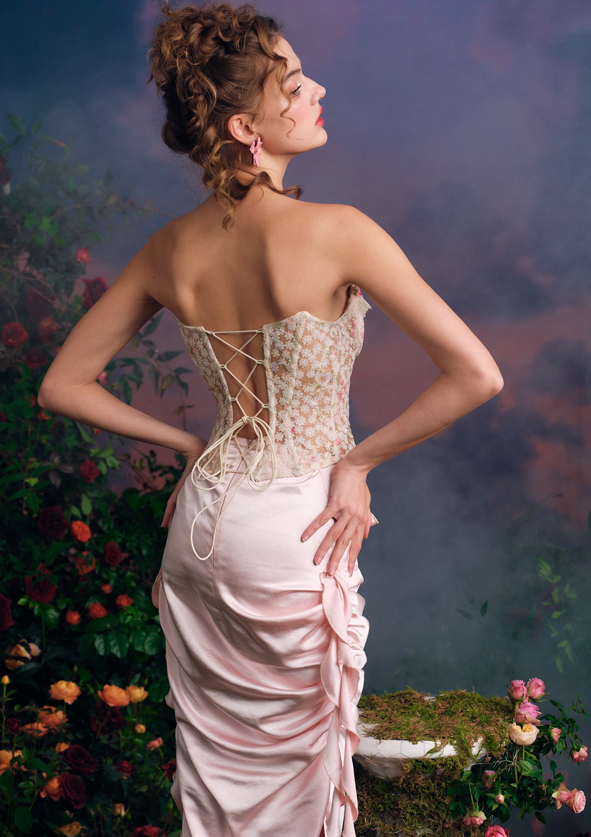 "Star Floral Loli" Corset - Image 7