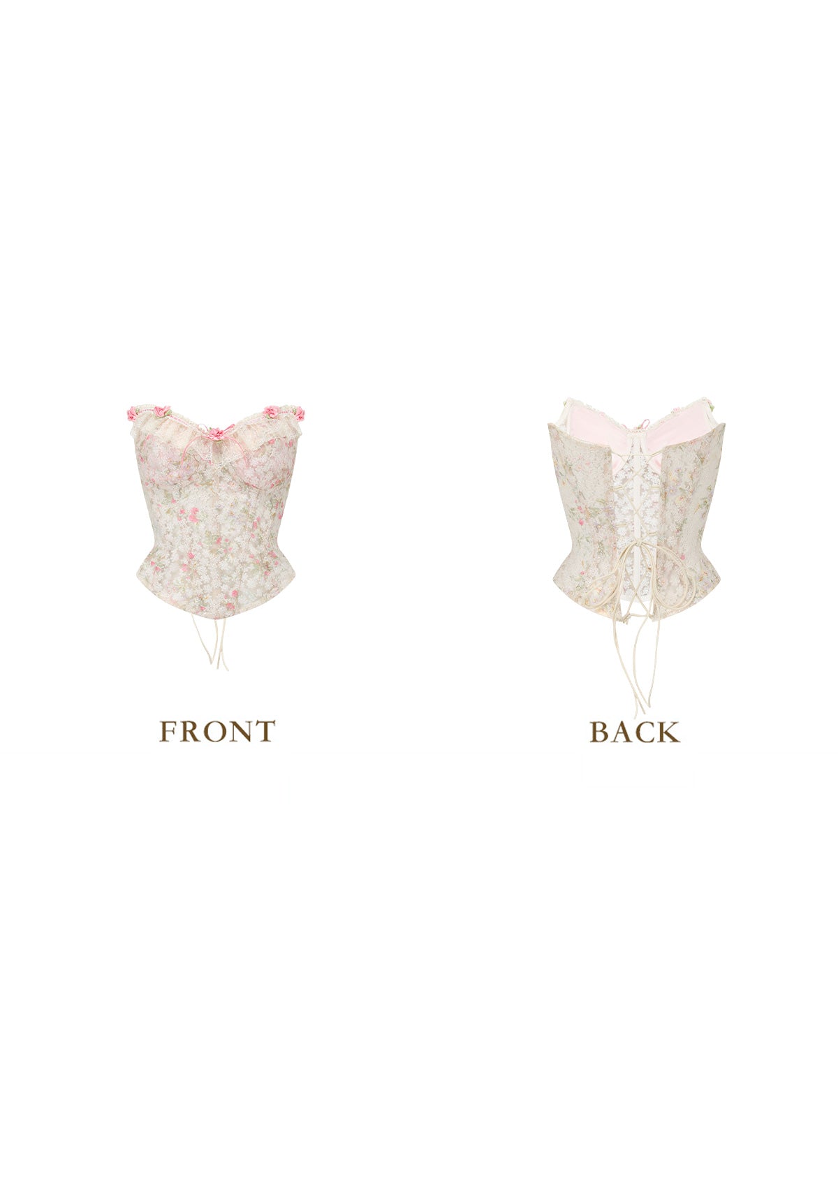 "Star Floral Loli" Corset - Image 2