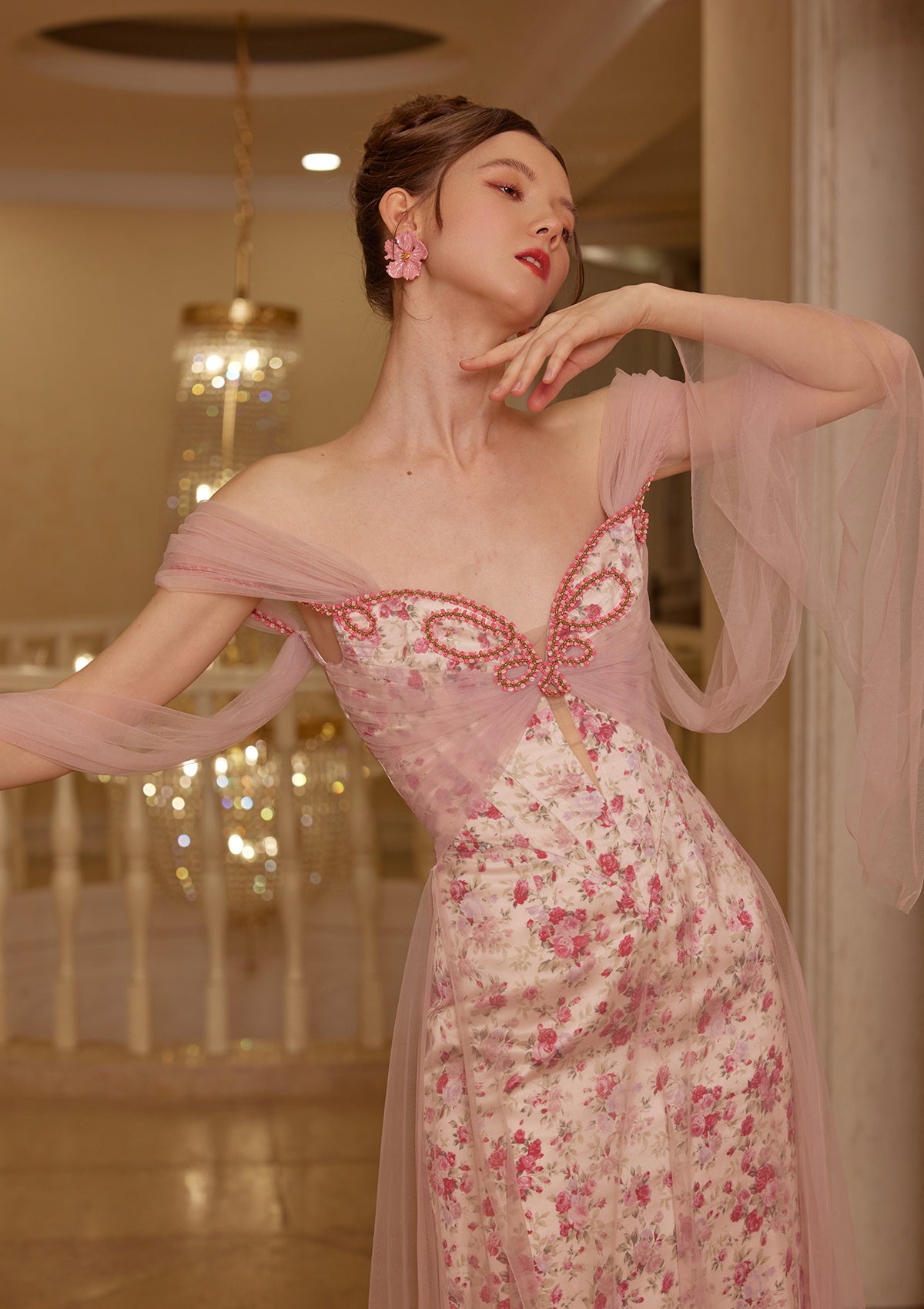 Floral Disc Fairy Corset Dress - Image 5