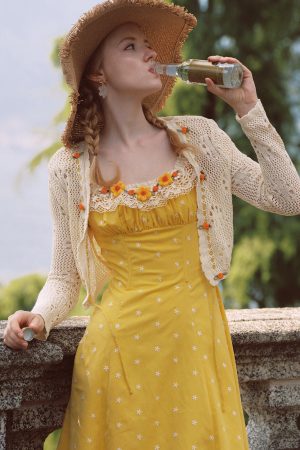 Little Orange Cardigan