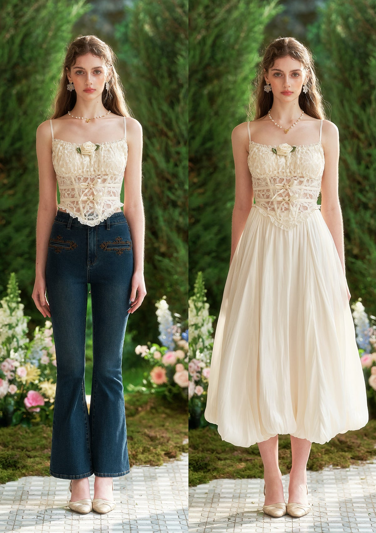 Jasmine's Dream Net Corset - Image 3