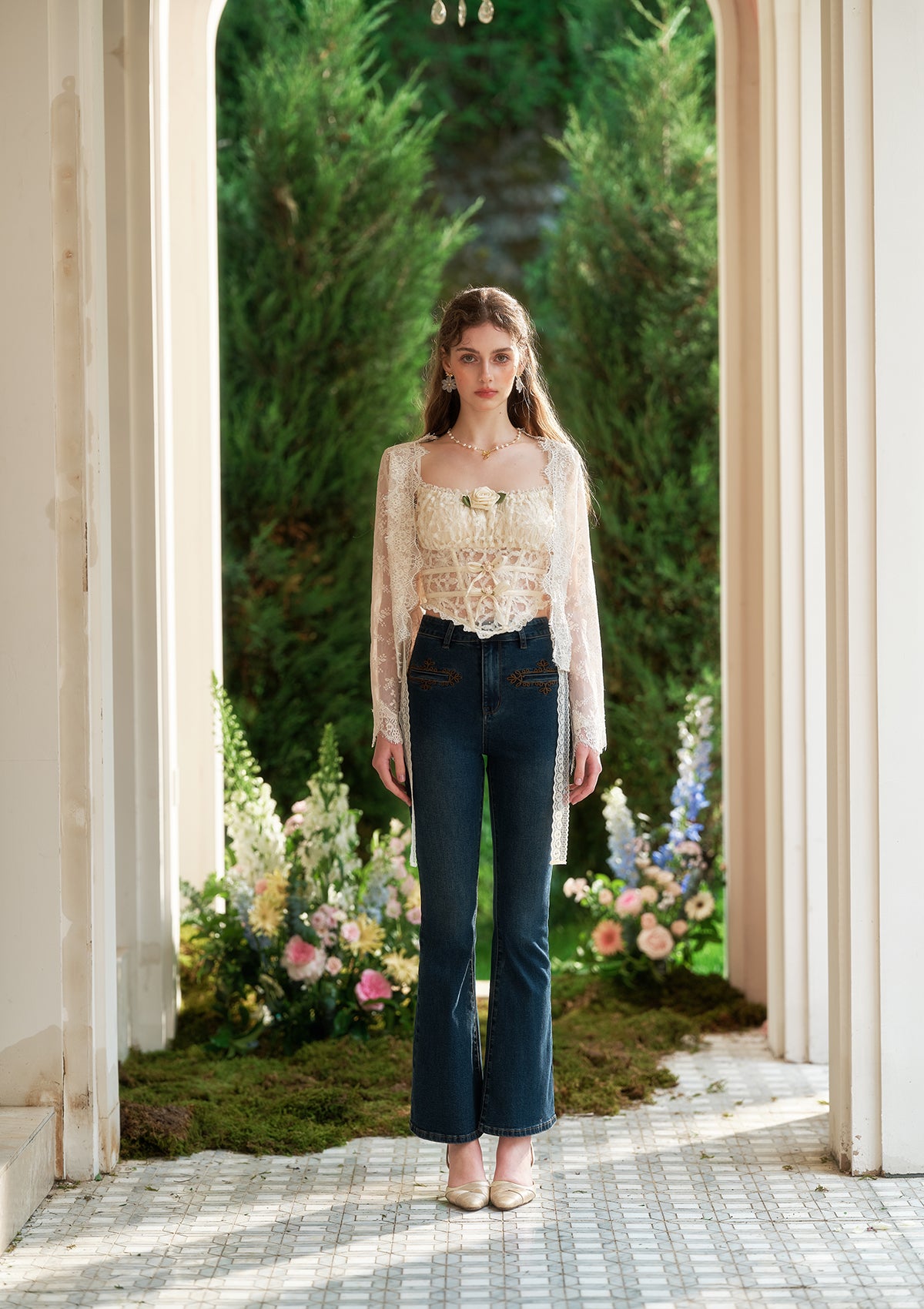 Jasmine's Dream Net Corset - Image 7