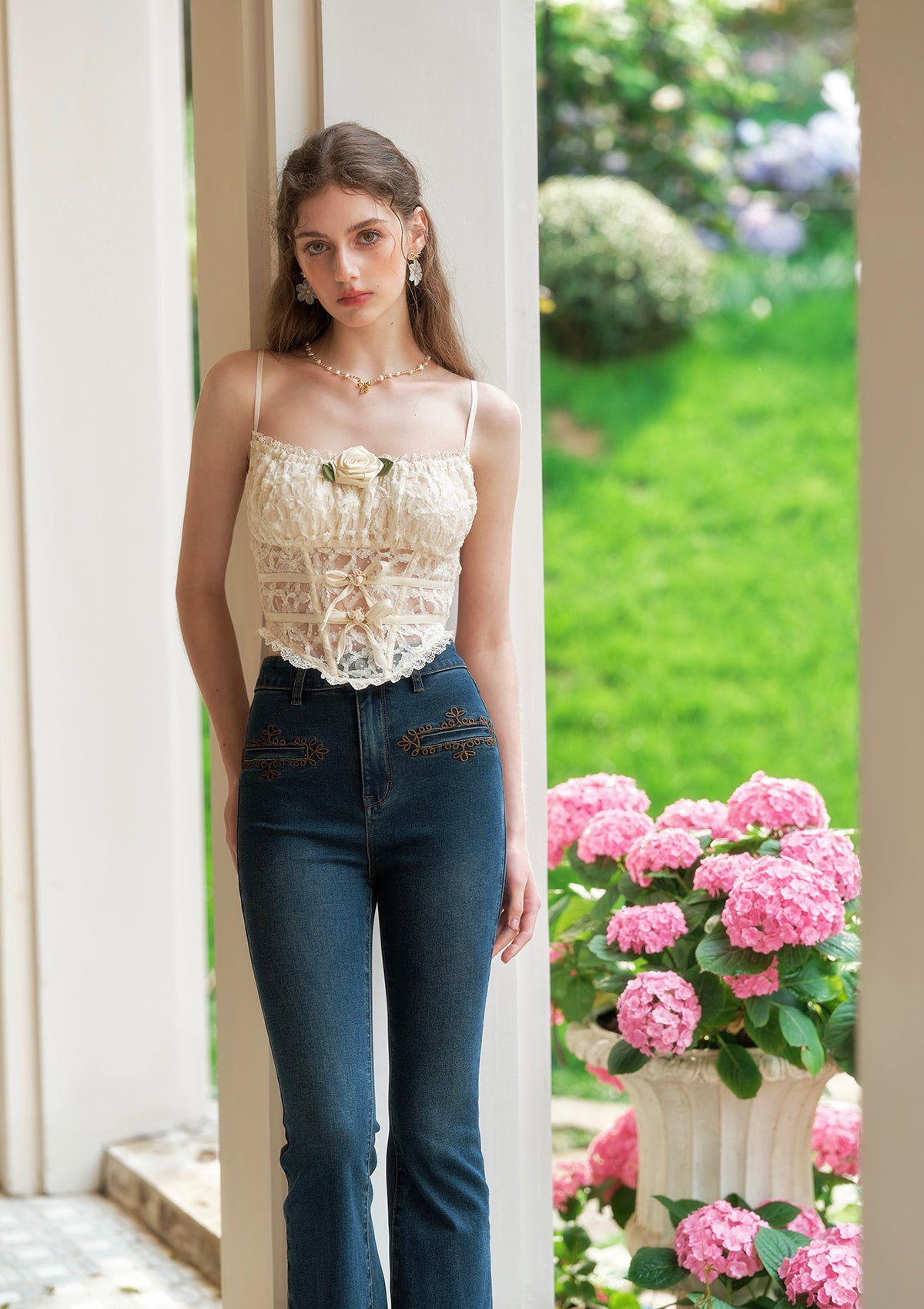 Jasmine's Dream Net Corset - Image 6